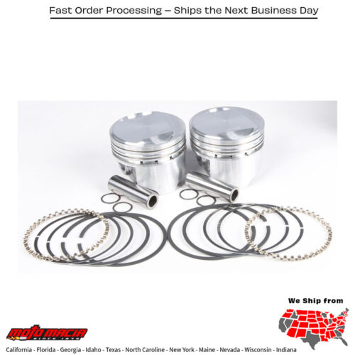 CAST PISTONS EVO 80CI 9.6:1 .010 Harley Davidson FLHR Road King 1994-1998 Harley Davidson FLHTC Electra Glide Classic 1984-1998 Harley Davidson FLHTCU Electra Glide Ultra Classic 1989-1998 Harley Davidson FXR Super Glide 1986-1994 Harley Da