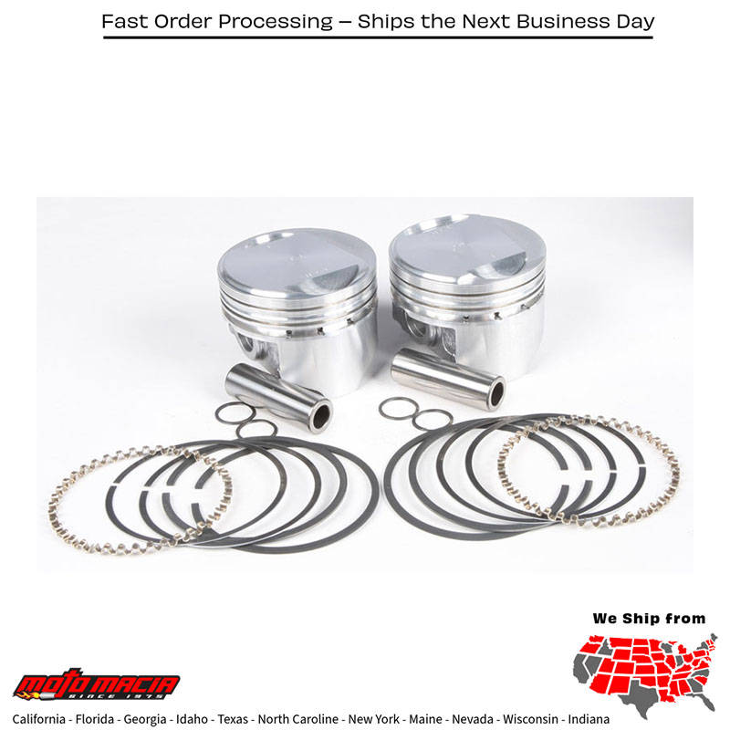 CAST PISTONS EVO 80CI 9.6:1 .020 Harley Davidson FLHR Road King 1994-1998 Harley Davidson FLHTC Electra Glide Classic 1984-1998 Harley Davidson FLHTCU Electra Glide Ultra Classic 1989-1998 Harley Davidson FXR Super Glide 1986-1994 Harley Da