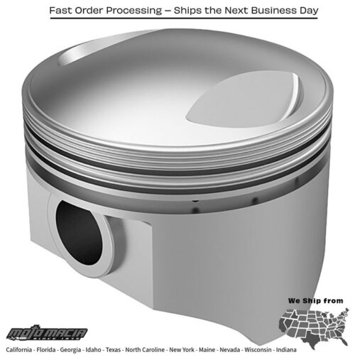 CAST PISTONS SHOVEL 80CI 7.2:1 .005 Harley Davidson FLHTC Electra Glide Classic 1983-1984 Harley Davidson FXR Super Glide 1982-1983 Harley Davidson FXB Sturgis 1980-1982 Harley Davidson FXE Super Glide 1980-1984 Harley Davidson FXEF Fat Bob