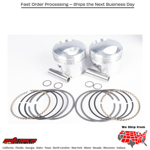 CAST PISTONS SHOVEL 80CI 8.3:1 .010 Harley Davidson FLHTC Electra Glide Classic 1983-1984 Harley Davidson FXR Super Glide 1982-1983 Harley Davidson FXB Sturgis 1980-1982 Harley Davidson FXE Super Glide 1980-1984 Harley Davidson FXEF Fat Bob
