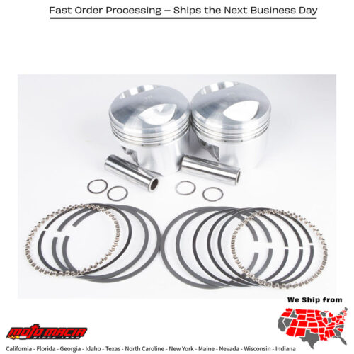 CAST PISTONS SHOVEL 80CI 8.3:1 .030 Harley Davidson FLHTC Electra Glide Classic 1983-1984 Harley Davidson FXR Super Glide 1982-1983 Harley Davidson FXB Sturgis 1980-1982 Harley Davidson FXE Super Glide 1980-1984 Harley Davidson FXEF Fat Bob