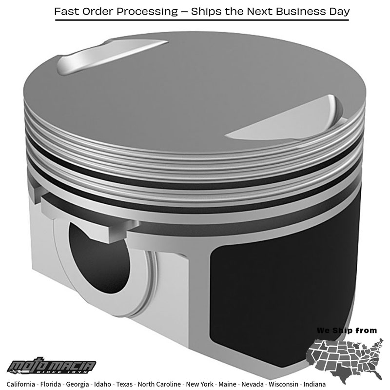 CAST PISTONS XL 54CI 9.0:1 .020 Harley Davidson XL883N Iron 883 2009-2019 Harley Davidson XL883L Super Low 2005-2019 Harley Davidson XL883 Sportster 883 2004-2008 Harley Davidson XL883C Sportster 883 Custom 1999-2009 Harley Davidson XL883D