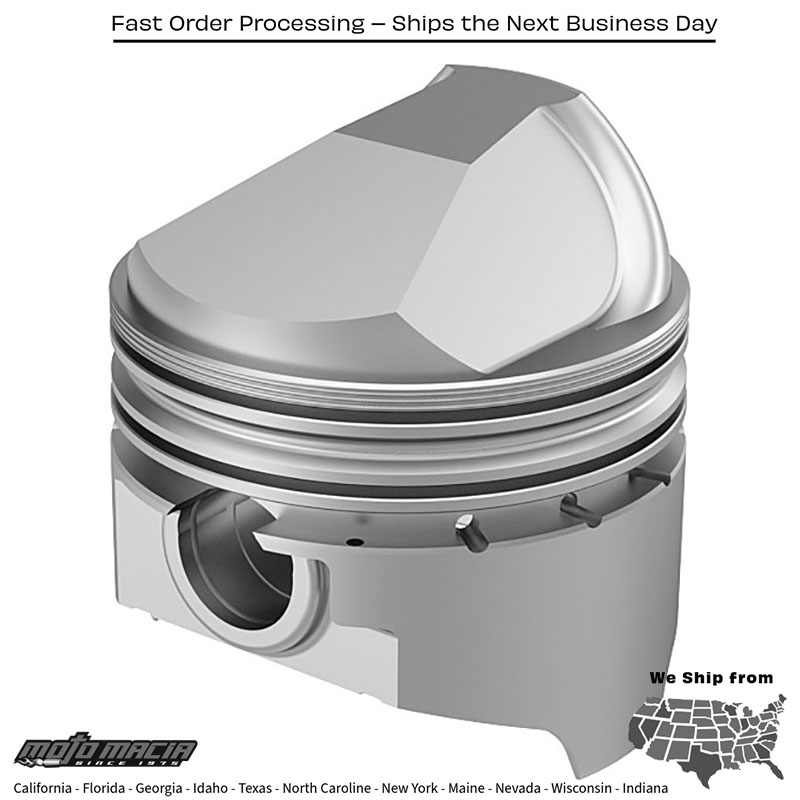 CAST PISTONS EARLY XL 61CI .010 Harley Davidson XLH1000 Sportster 1000 1980-1985 Harley Davidson XLS1000 1000 Roadster 1980-1985