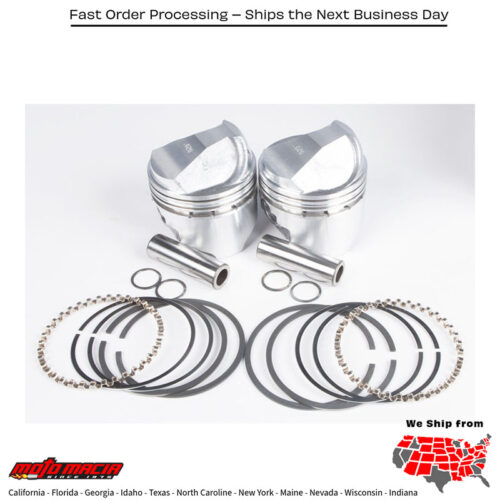 CAST PISTONS EARLY XL 61CI .020 Harley Davidson XLH1000 Sportster 1000 1980-1985 Harley Davidson XLS1000 1000 Roadster 1980-1985