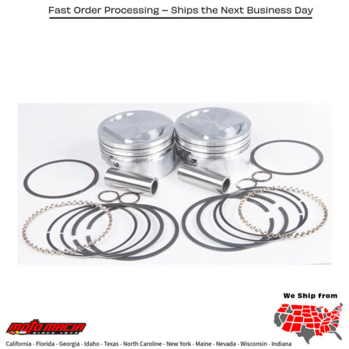 CAST PISTONS TC88 TO 95CI 10.5:1 .010 Harley Davidson FLHR Road King 1999-2006 Harley Davidson FLHTC Electra Glide Classic 1999-2006 Harley Davidson FLHTCU Electra Glide Ultra Classic 1999-2006 Harley Davidson FLHX Street Glide 2006-2006 Ha