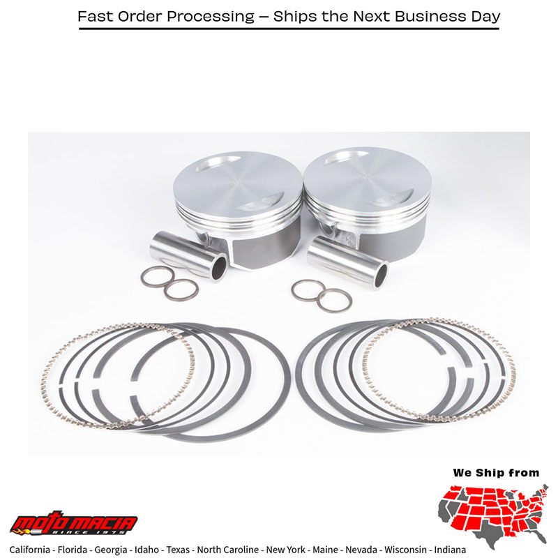CAST PISTONS TC96 TO 103CI 10.0:1 .010 Harley Davidson FLRT Freewheeler 2015-2016 Harley Davidson FLHTCUL Electra Glide Ultra Classic Low 2015-2016 Harley Davidson FLHTKL Electra Glide Ultra Limited Low 2015-2016 Harley Davidson FLTRXS Road