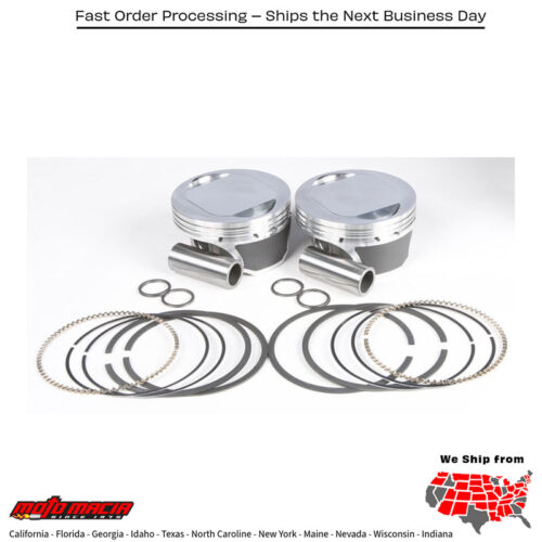 FORGED PISTONS TC88 TO 95CI 9.25:1 .010 Harley Davidson FLHR Road King 1999-2006 Harley Davidson FLHTC Electra Glide Classic 1999-2006 Harley Davidson FLHTCU Electra Glide Ultra Classic 1999-2006 Harley Davidson FLHX Street Glide 2006-2006