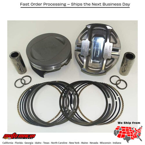 PISTON SUPER DUTY BIG BORE TC 96/103 TO 117 10:1 +.010 Harley Davidson FLRT Freewheeler 2015-2017 Harley Davidson FLHTCUL Electra Glide Ultra Classic Low 2015-2016 Harley Davidson FLHTKL Electra Glide Ultra Limited Low 2015-2017 Harley Davi
