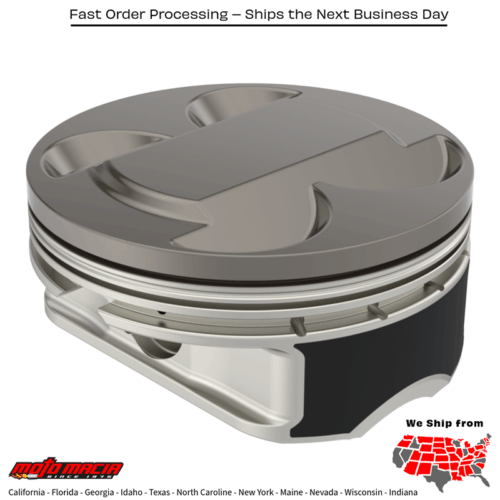 PISTON SUPER DUTY 4.250" BORE M8 107 TO 124" STD 11.4:1 Harley Davidson FLHTKL Electra Glide Ultra Limited Low 2017-2019 Harley Davidson FLTRXS Road Glide Special 2017-2021 Harley Davidson FLHR Road King 2017-2021 Harley Davidson FLHTCU Ele