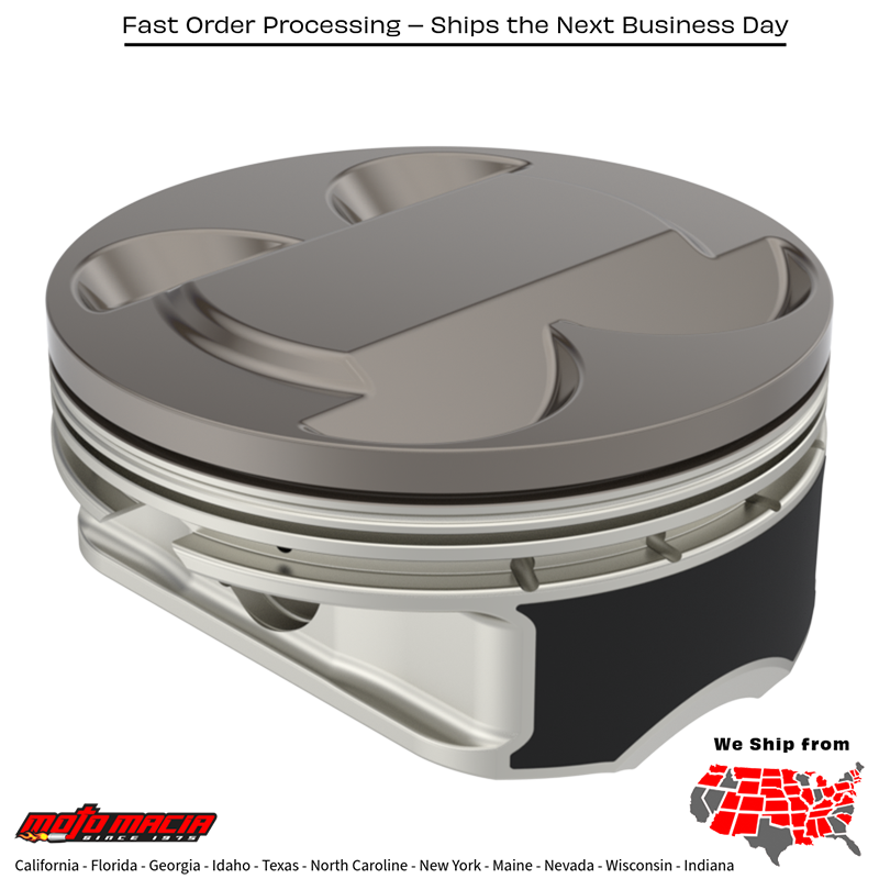 PISTON SUPER DUTY 4.250" BORE M8 107 TO 124" +.005 11.4:1 Harley Davidson FLHTKL Electra Glide Ultra Limited Low 2017-2019 Harley Davidson FLTRXS Road Glide Special 2017-2021 Harley Davidson FLHR Road King 2017-2021 Harley Davidson FLHTCU E
