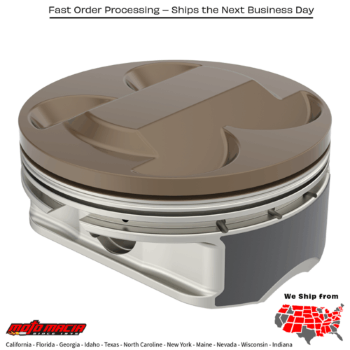 PISTON SUPER DUTY 4.250" BORE M8 107 TO 124" +.005 11.8:1 Harley Davidson FLHTKL Electra Glide Ultra Limited Low 2017-2019 Harley Davidson FLTRXS Road Glide Special 2017-2021 Harley Davidson FLHR Road King 2017-2021 Harley Davidson FLHTCU E