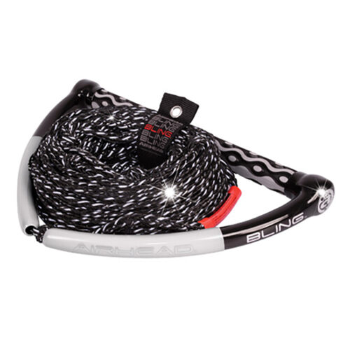 AIRHEAD BLING STEALTH WAKEBOARD ROPE, 75', 5 SECTION