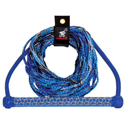 WAKEBOARD ROPE, 15" EVA HANDLE, 3 SECTION