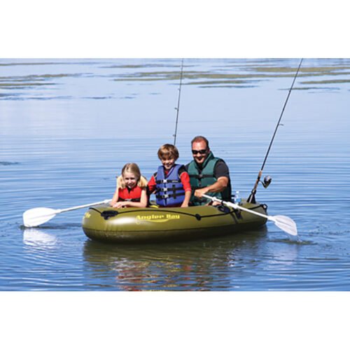AIRHEAD ANGLER BAY IMFLATABLE BOAT, 3 PERSON