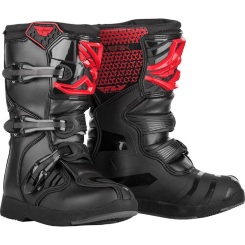 YOUTH MAVERIK BOOTS RED/BLACK