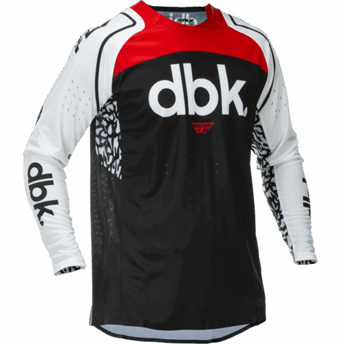 EVOLUTION  DST DBK JERSEY BLACK/WHITE/RED