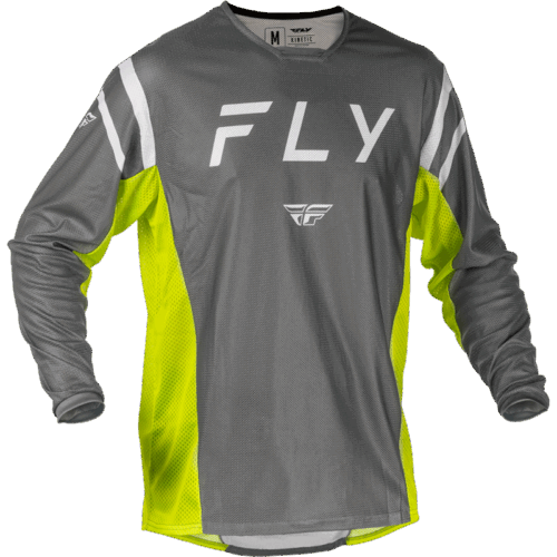 KINETIC MESH CENTER JERSEY GREY/WHITE/HI-VIS