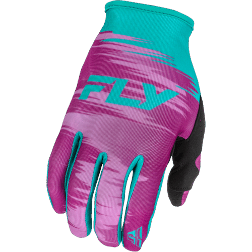 WOMEN'S LITE GLOVES PINK/TURQUOISE