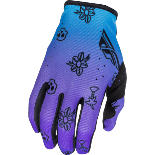 LITE OUTLINE GLOVES PURPLE/BLUE/BLACK