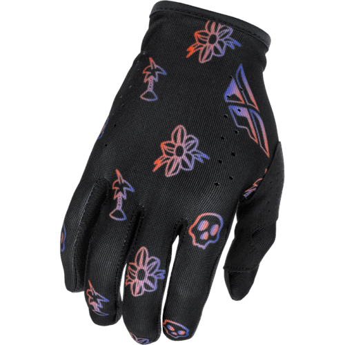 LITE OUTLINE GLOVES BLACK/RED/PURPLE