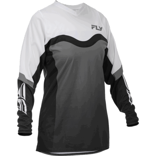 WOMEN'S F-16 JERSEY GREY/BLACK/WHITE