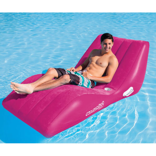 SUN COMFORT COOL SUEDE ZERO GRAVITY LOUNGE, RASPBERRY