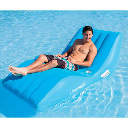 SUN COMFORT COOL SUEDE ZERO GRAVITY LOUNGE, SAPPHIRE