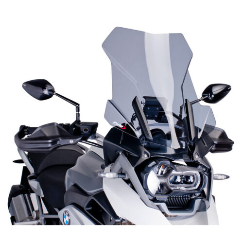 WINDSCREEN TOURING SMOKE BMW R1200GS Adventure 2014-2018 BMW R1200GS 2013-2018 BMW R1250GS 2019-2023 BMW R1250GS Adventure 2019-2024 BMW R1250GS 40 Years Edition 2022-2022 BMW R1250GS Adventure 40 Years Edition 2022-2022 Kawasaki EX650 Ninj