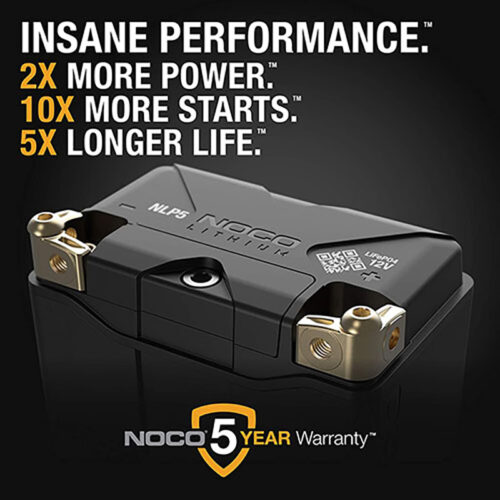 NOCO GROUP 5 LITHIUM POWERSPORTS BATTERY