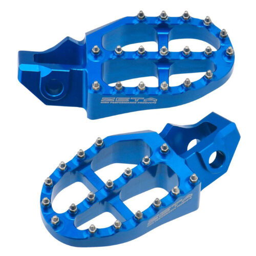ALUMINUM FOOTPEGS HUS H-BLUE Husqvarna FS450 2017-2022