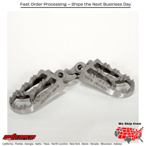 CORE ENDURO FOOTPEGS  Kawasaki KX250F 2006-2024 Kawasaki KX450F 2007-2024 Kawasaki KX250X 2021-2024 Kawasaki KX450X 2021-2024