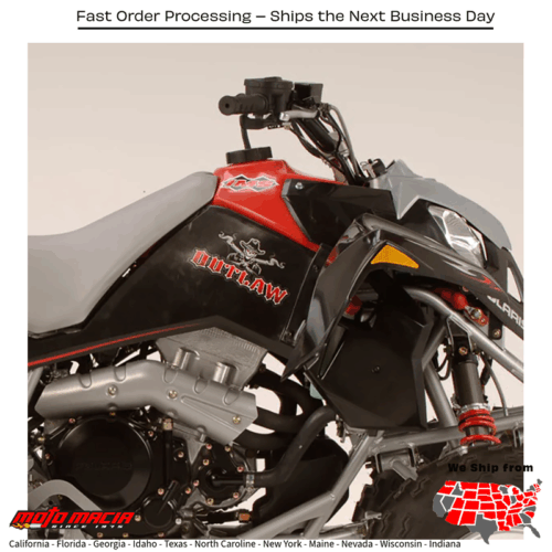 FUEL TANK NATURAL 4.4 GAL Polaris Outlaw 500 2006-2006