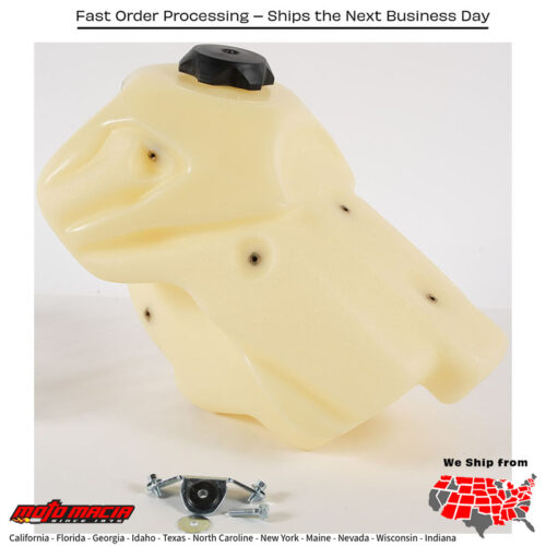 FUEL TANK NATURAL 2.6 GAL Honda CRF250R 2004-2009 Honda CRF250X 2004-2017