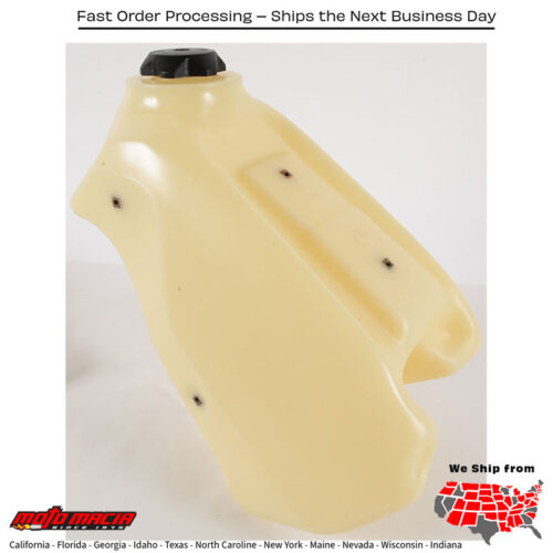 FUEL TANK NATURAL 3.6 GAL Honda CR500R 1989-2001