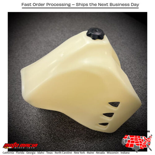 FUEL TANK NATURAL 6.6 GAL  Kawasaki KLR650 1987-2018