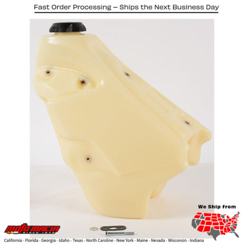 FUEL TANK NATURAL 3.0 GAL Yamaha YZ250 1996-2001