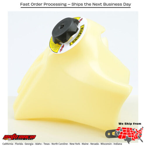 FUEL TANK NATURAL 2.2 GAL Yamaha YZ85 2002-2021