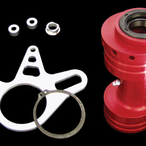 REAR BEARING CARRIER (BLACK) Honda TRX400X 2009-2014 Honda TRX400EX Sportrax 1999-2009 Honda TRX250R 1986-1989
