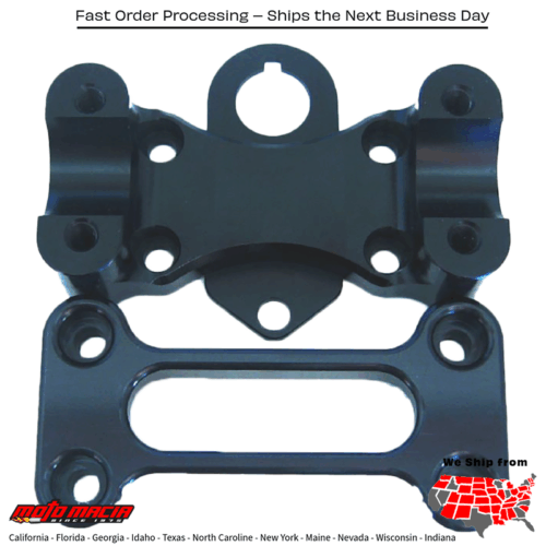 1-1/8" HB ADAPTOR BANSHEE FITS ALL BANSHEE STOCK STEMS Yamaha YFZ350 Banshee 1987-2012