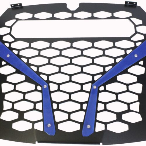 FRONT GRILL BLUE  RZR S WITH OUT 10" LIGHT Polaris RZR XP Turbo S 2019-2019