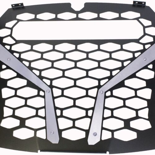 FRONT GRILL SILVER  RZR S WITH OUT 10" LIGHT Polaris RZR XP Turbo S 2019-2019