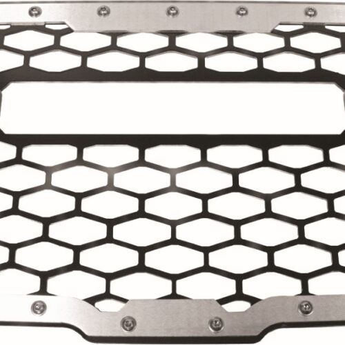 MQ GRILL BLACK  TURBO FOR 10" LIGHT Polaris RZR XP 1000 EPS 2017-2017