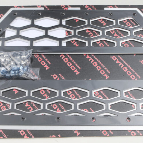 2-PANEL FRONT GRILL BLACK/SILVER W/LIGHT MOUNT Polaris RZR XP 1000 EPS 2014-2016 Polaris RZR 900 S 2015-2017 Polaris RZR 900 S EPS 2015-2017 Polaris RZR 900 Trail 2016-2016 Polaris RZR 900 Trail EPS 2015-2016 Polaris RZR XP 1000 2014-2016