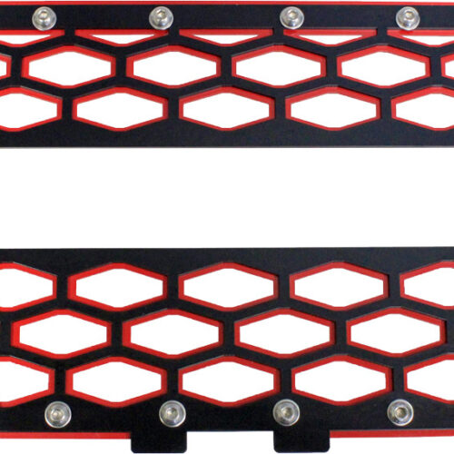 2-PANEL FRONT GRILL BLACK/RED W/10" LIGHT BAR Polaris RZR XP 1000 EPS 2014-2016 Polaris RZR 900 S 2015-2017 Polaris RZR 900 S EPS 2015-2017 Polaris RZR 900 Trail 2016-2016 Polaris RZR 900 Trail EPS 2015-2016 Polaris RZR XP 1000 2014-2016