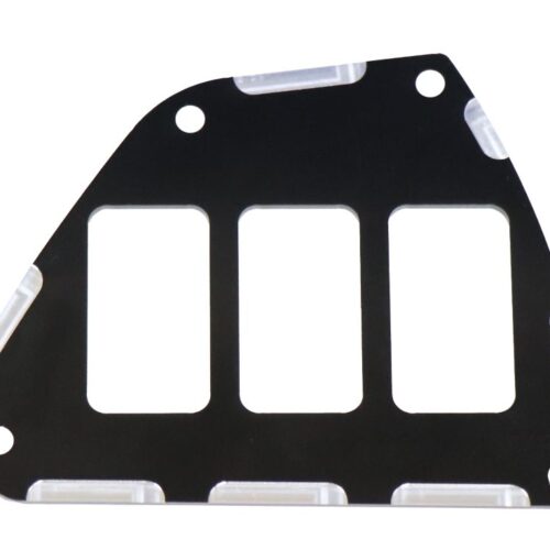SWITCH PANEL DRIVER SLIDE 3 POSITION BLACK  Honda SXS10S2R Talon 1000R 2019-2020 Honda SXS10S2X Talon 1000X 2019-2020 Honda SXS10S4 Talon 1000X-4 2020-2020 Honda SXS10S4R Talon 1000-4 Fox Live Valve 2020-2020