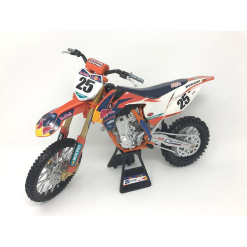REPLICA 1:6 RACE BIKE 17 KTM 450SX-F ORANGE(MUSQUIN)
