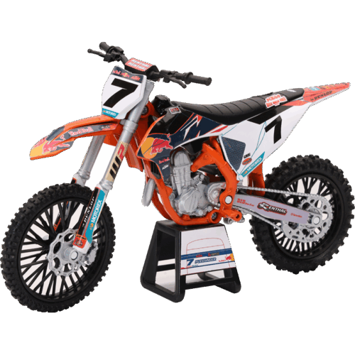 1:12 SCALE REDBULL KTM 450SX-F AARON PLESSINGER #7