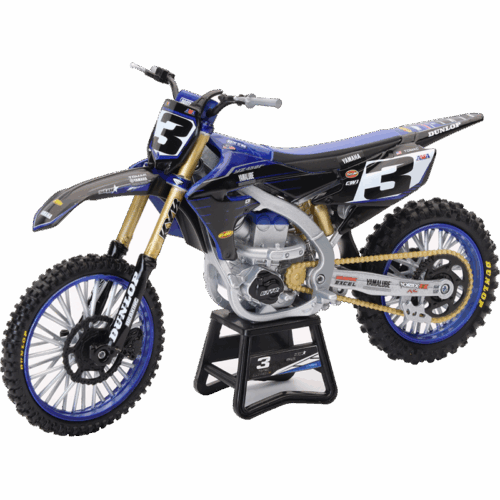 1:12 SCALE YAMAHA TEAM YZ450F ELI TOMAC #3 W/#1 SX/MX