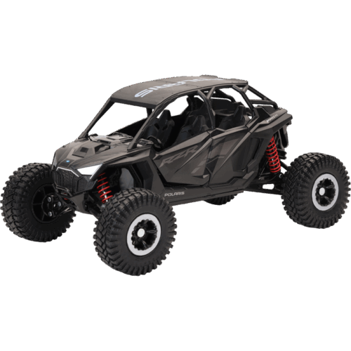 1:18 SCALE POLARIS RZR PRO R4 ROCK CRAWLER STEALTH BLACK