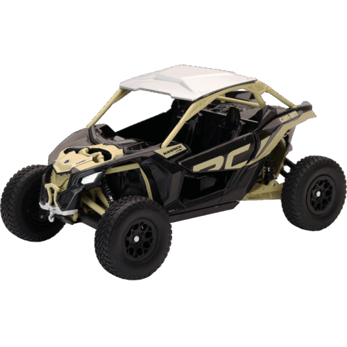 1:18 SCALE CAN AM MAVERICK X3 X RC TURBO BLACK/TAN